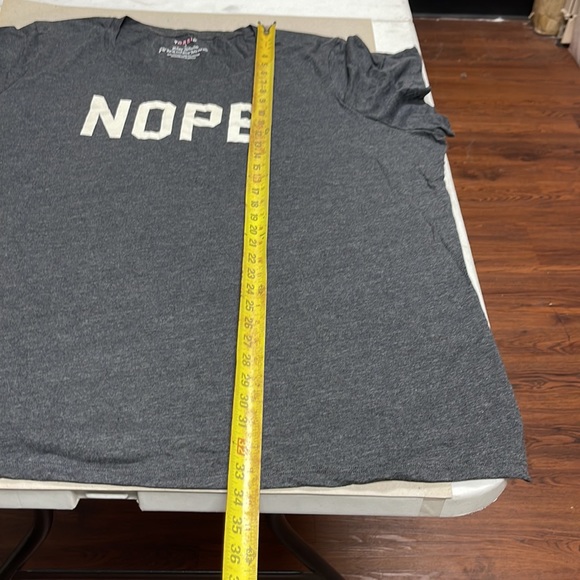 🔴Plus size 5, NWT Torrid Shir charcoal color 52% Cotton, 48% Poly - Picture 6 of 6